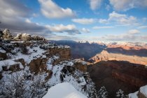 Parque Nacional del Gran Cañón en invierno, Arizona, EE.UU. - foto de stock