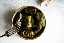 Traditionelles georgisches Tolma-Gericht — Stockfoto