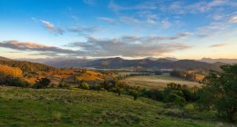 Paesaggio rurale agricolo, Tweed Valley, Nuovo Galles del Sud, Australia — Foto stock