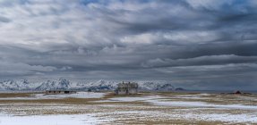 Maison abandonnée, Sormela, Lofoten, Nordland, Norvège — Photo de stock