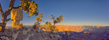 Shoshone Rock am Shoshone Point, Südrand, Grand Canyon, Arizona, USA — Stockfoto