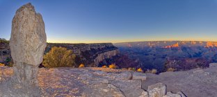 Rock at Shoshone Point, South Rim, Grand Canyon, Arizona, USA — стокове фото