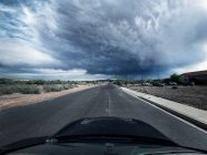 Straße in der Wüste — Stockfoto