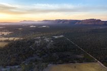 Vista aérea do Parque Nacional de Grampians, Victoria, Austrália — Fotografia de Stock
