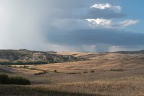 Ländliche Landschaft, Crete Senesi, Toskana, Italien — Stockfoto