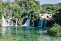 Roski Wasserfall, Nationalpark Krka, Kroatien — Stockfoto