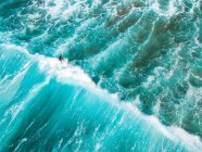 Veduta aerea di un surfista, Barwon Heads, Bellarine Peninsula, Victoria, Australia — Foto stock