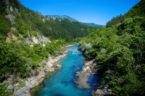 Річка Неретва, Коніц, Боснія і Герцеговина — стокове фото