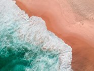 Вид с воздуха на пляж Бронте, Новый Южный Уэльс, Австралия — стоковое фото