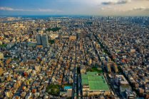 Cidade aérea, Tóquio, Honshu, Japão — Fotografia de Stock