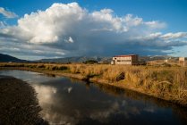 Птичья обсерватория, Природный парк Пролив, Тарифа, Кадис, Андалусия, Испания — стоковое фото