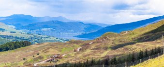 Panorama montano, Rob Roy Way, Scozia, Regno Unito — Foto stock
