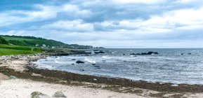 Küstenlandschaft entlang des Arran Coastal Way, Isle of Arran, Schottland, Großbritannien — Stockfoto