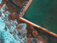 Piscine rocheuse de Cronulla Beach, Nouvelle-Galles du Sud, Australie — Photo de stock