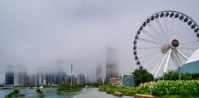 Centennial Wheel am Navy Pier, Chicago, Illinois, Vereinigte Staaten — Stockfoto