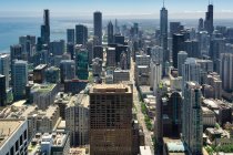 Luftbild, Chicago, Illinois, Vereinigte Staaten — Stockfoto