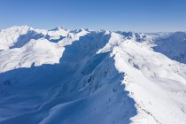 Snow covered mountain landscape, Sportgastein, Gastein, Salzburg, Austria — Stock Photo