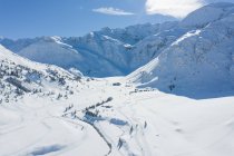 Снежный горный ландшафт, Sportgastein, Озил, Озил, Австрия — стоковое фото