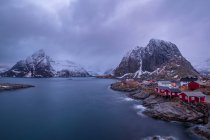 Hamnoy fishing village, Lofoten, Nordland, Norway — Stock Photo