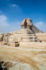 Вигляд великого сфінкса (Гіза) поблизу Каїра (Єгипет). — стокове фото