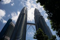 Petronas Twin Towers, Kuala Lumpur, Malesia — Foto stock