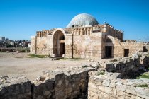 Palais omeyyade sur la colline de la Citadelle, Amman, Jordanie — Photo de stock
