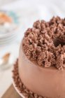 Close-up of a chocolate cake — Stock Photo