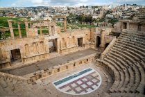 Théâtre du Nord, Jerash, Jordanie — Photo de stock