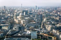 Stadtbild mit St. Paul 's Cathedral, London, England, Vereinigtes Königreich — Stockfoto