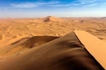 Dunas de areia no deserto, Arábia Saudita — Fotografia de Stock