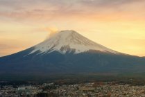 Monte Fuji in autunno, Fujiyoshida, Giappone — Foto stock