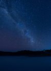 Tiro cênico de Via Láctea galáxia à noite — Fotografia de Stock