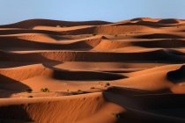 Sanddünen in der Wüste, Saudi-Arabien — Stockfoto