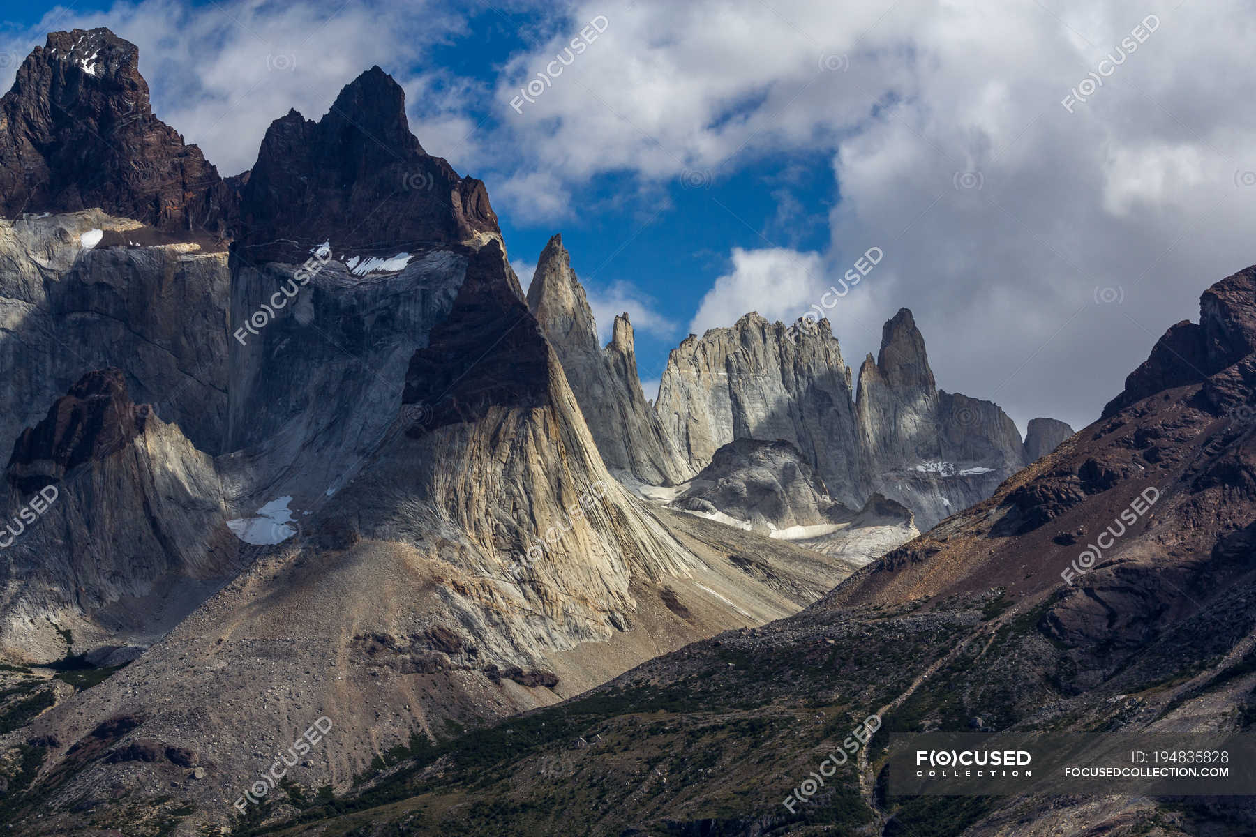 Majestic view of Cuernos del Paine, Torres del Paine National Park