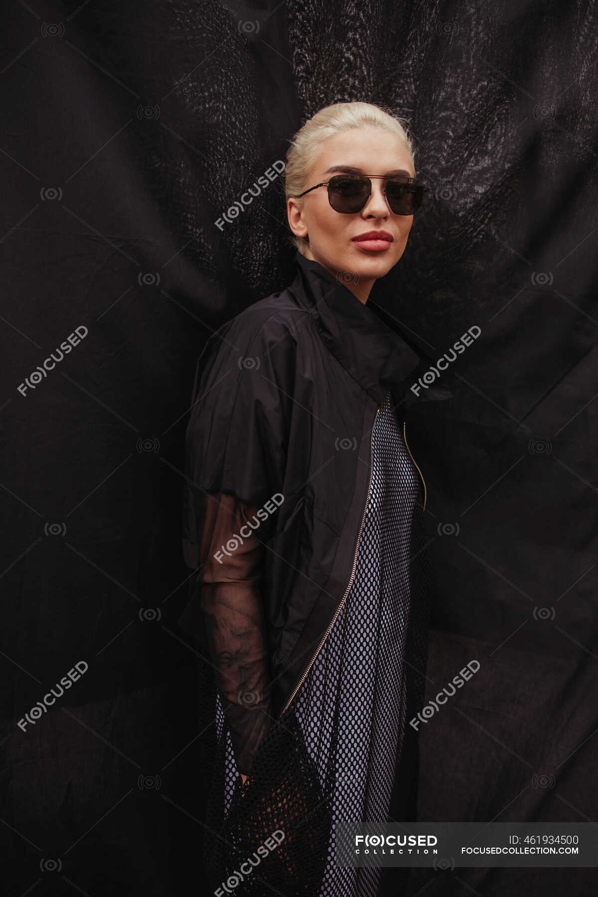 Portrait of a beautiful cool woman — Cool Attitude, blonde - Stock ...