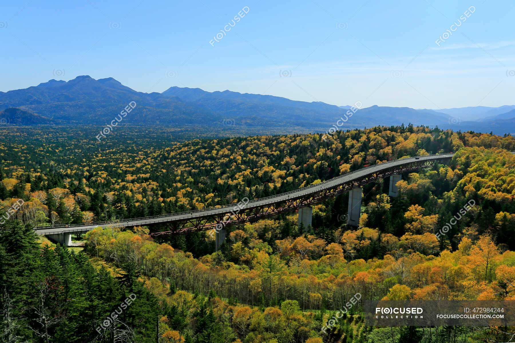 Mikuni Pass, Kamishihoro, Hokkaido, Japan — Built Structure, woodland ...