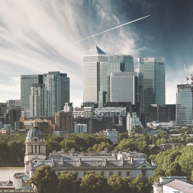 Cais de canário londres — Fotografia de Stock