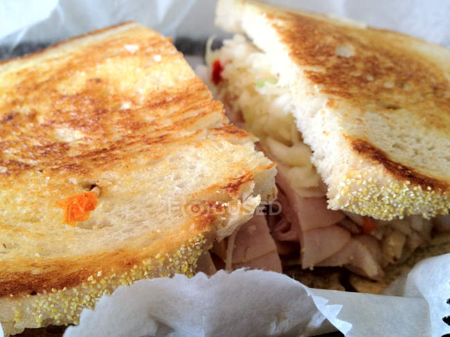 Sandwich de reuben de California - foto de stock