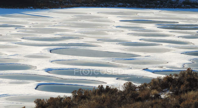 Пятнистое озеро в Осоюсе — стоковое фото