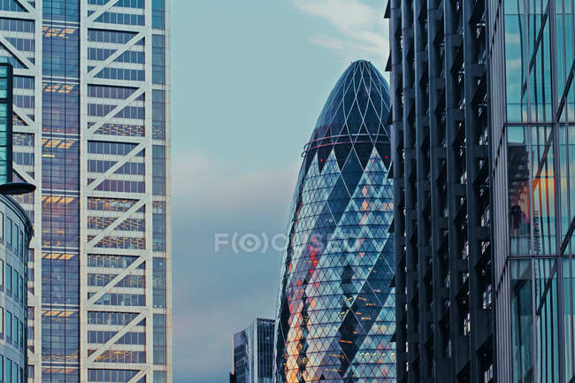 London, Gherking at sunset — Stock Photo