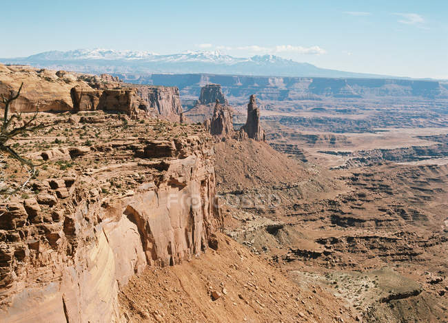 Blick auf den Canyonlands Nationalpark — Stockfoto
