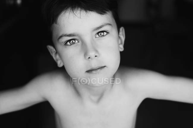 Portrait of boy — Stock Photo
