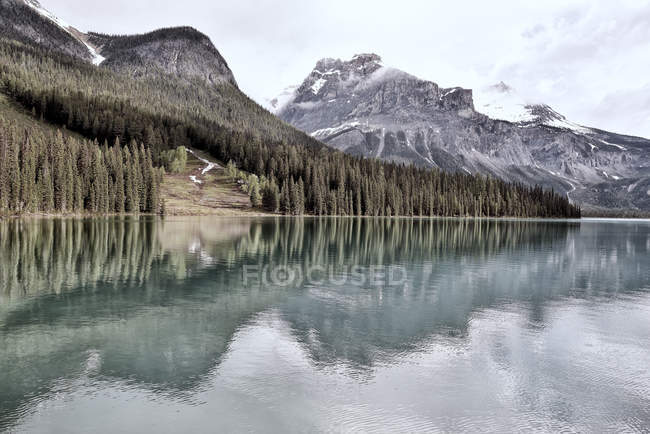 View of Emerald Lake in Yoho National Park — Stock Photo