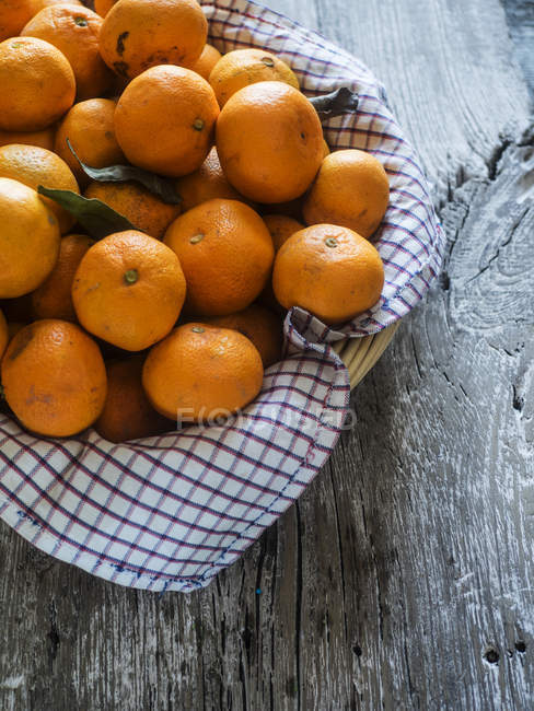 Mandarini maturi biologici — Foto stock
