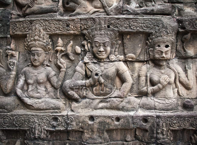 Angkor Thom, Siem Reap — Fotografia de Stock