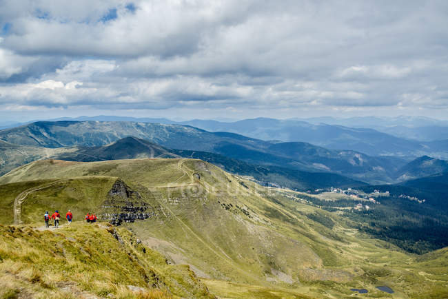 Mountain range, Ukraine — Stock Photo