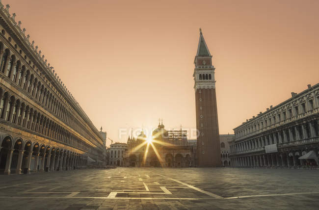 Plaza de San Marcos, Venecia - foto de stock