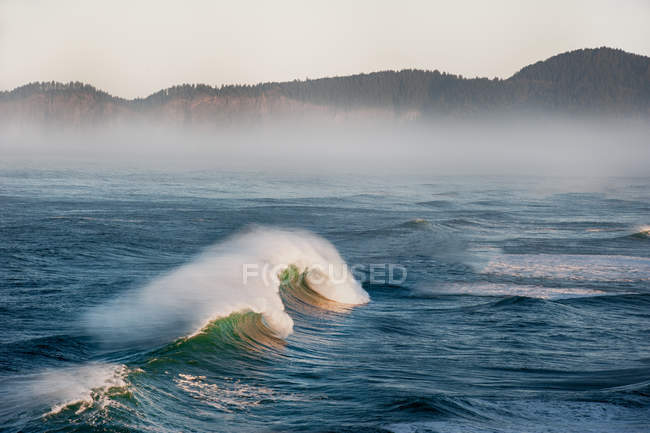 Хвилі на море — стокове фото