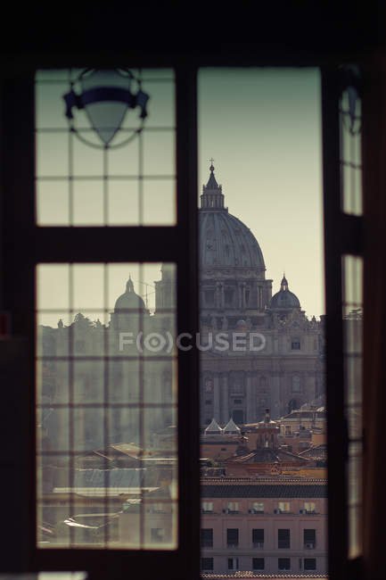Vaticano, Basílica de San Pedro - foto de stock