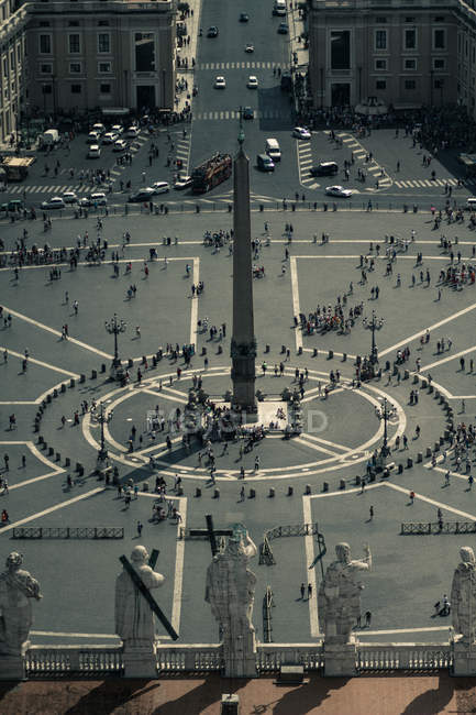 Ватикан, площадь Святого Петра — стоковое фото